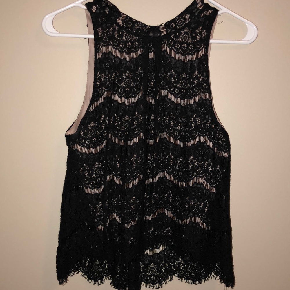 Lace Turtleneck